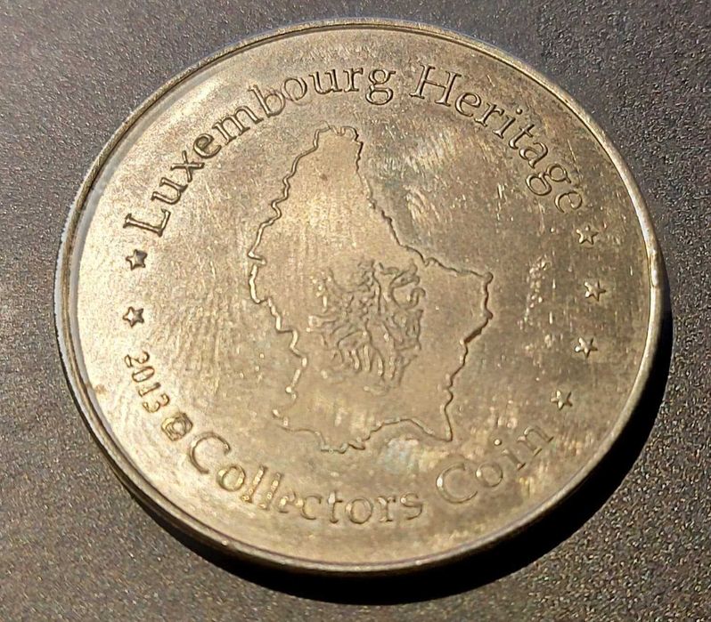 Collector Coin, Luxembourg Heritage - Chateau de Sigefroid 2013