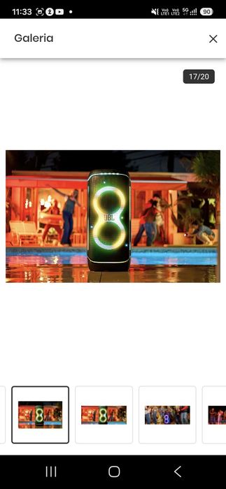 Tani Wynajem JBL PartyBox 720 (800W) Katowice | Dowóz 30km