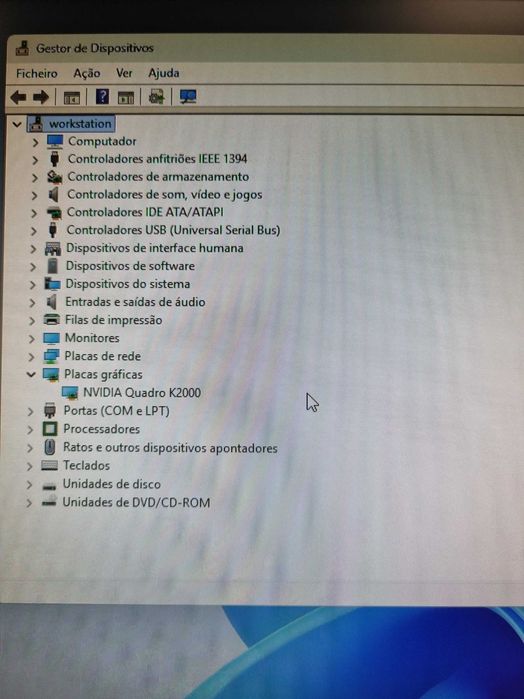 Computador Intel Xeon/8GB/ SSD120GB + HDD1TB com Grafica NVIDIA Quadro K2000