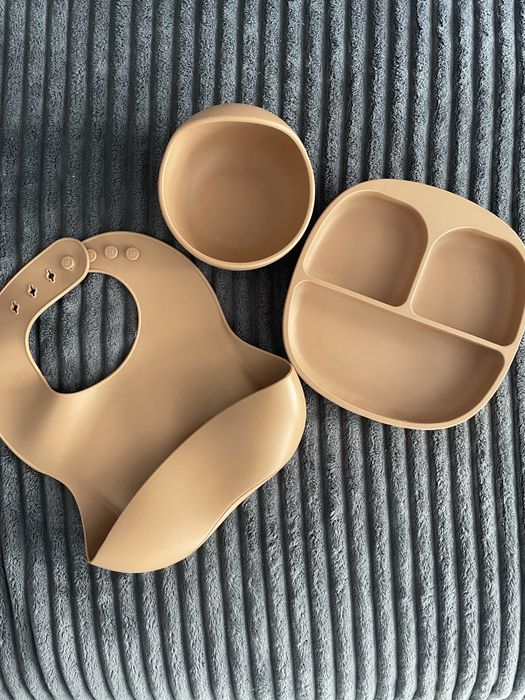 Детская силиконновая посуда