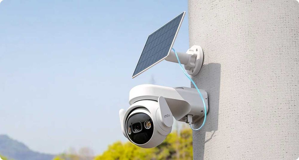 IP камера відеоспостереження 4G сонячна панель камера видеонаблюдения