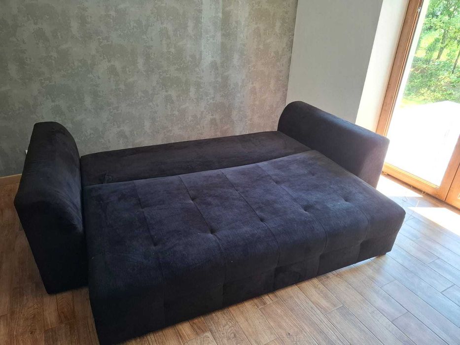 Okazja!!sofa czteroosobowa black red white