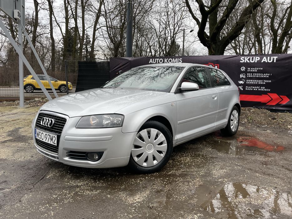 Audi A3 2.0 TDI | Skóry | Klima | Zimówki | AUX USB | Ładny Stan