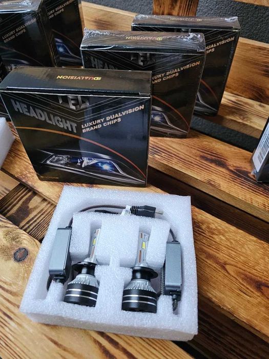 Żarówki LED h7 - ultra boost - 90W - Xenon White 6500K - 5570CSP