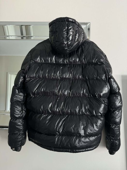 Kurtka zimowa pikowana połysk  Moncler roz XL
