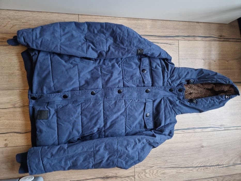 Kurtka zimowa męska gruba ciepła r.M