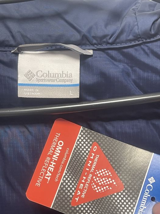 Куртка чоловіча  columbia omni-heat розмір L оригінал