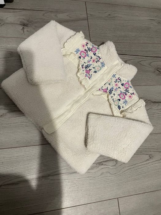 Плюшевая курточка тедди 3-4 года