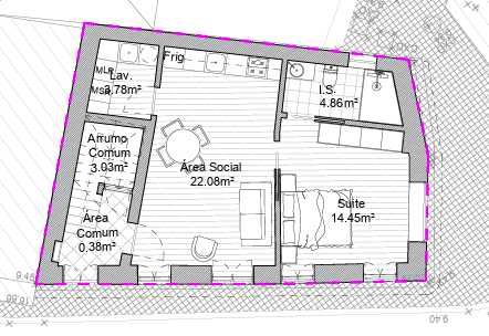 Prédio Histórico no Centro de Ílhavo – Pronto a Construir c/ Projeto Aprovado para 3 apartamentos T1