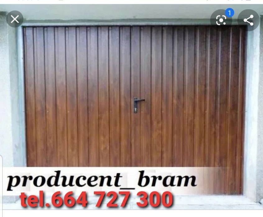 Brama uchylna Bramy uchylne i rozwierne na m2 TANIO i SZYBKO Cały Kraj