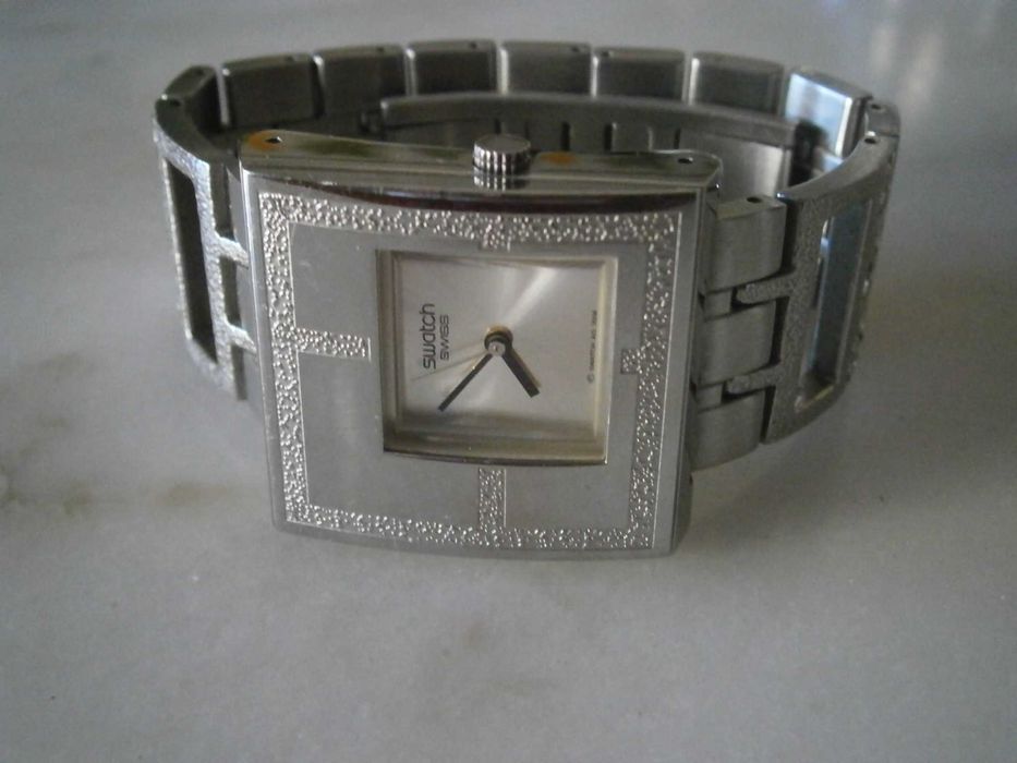 Original SWATCH Watch, 2008 Collection, Irony Lady Square