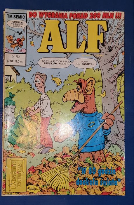 Komiks TM-Semic Alf nr 10/1992
