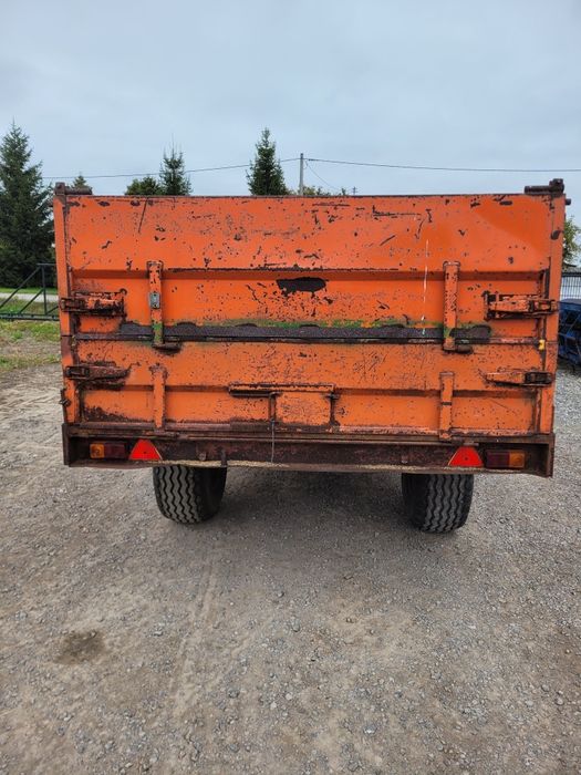 Przyczepa Rolnicza Wywrotka Kipa  6 ton Sprowadzona