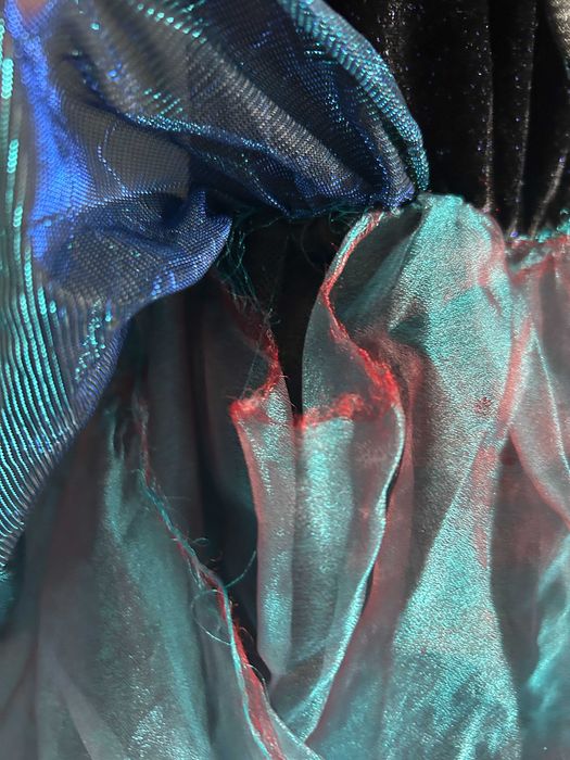 Strój przebranie Czarownica Nietoperz 9/10 lat