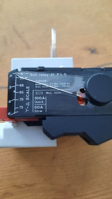 Danfoss TI 80 przekaznik termiczny 30 - 75A