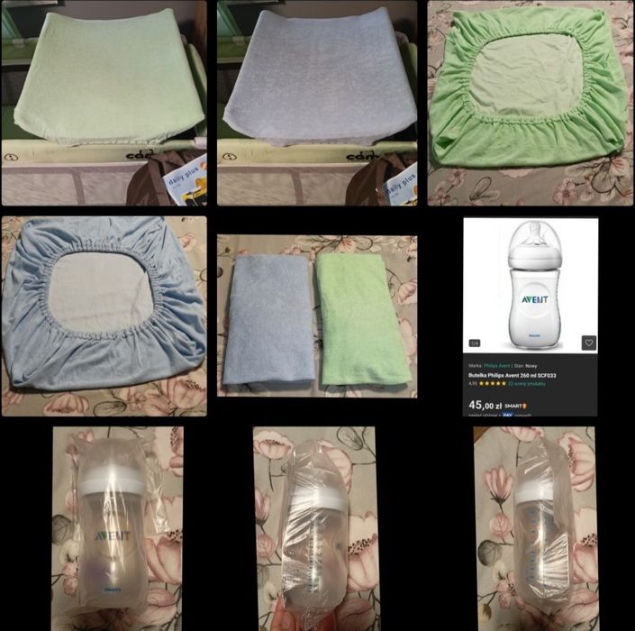 Łóżeczko i różne rzeczy dla noworodka/dziecka.Odbiór osobisty.Używane