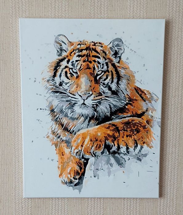 Картины по номерам (готовая)