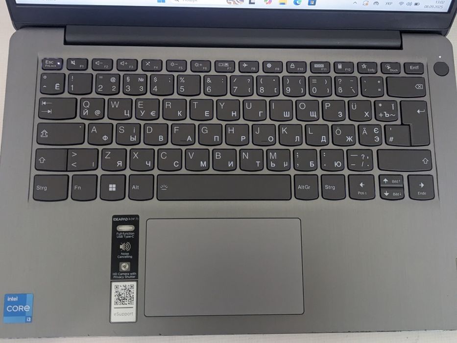 Lenovo IdeaPad 3 14IAU7  (Core i3-1215U/8/256GB)Підсвітка/Гарантія