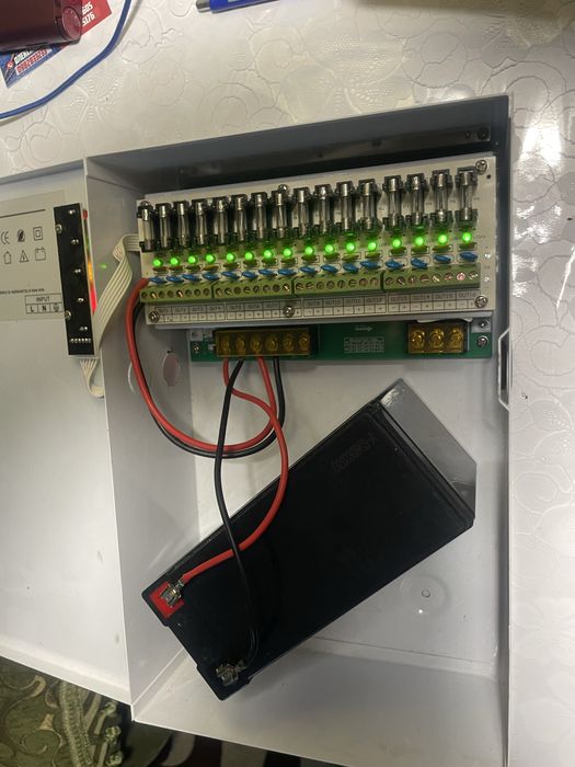 Блок безперебійного живлення Kraft psu-1210/16ch