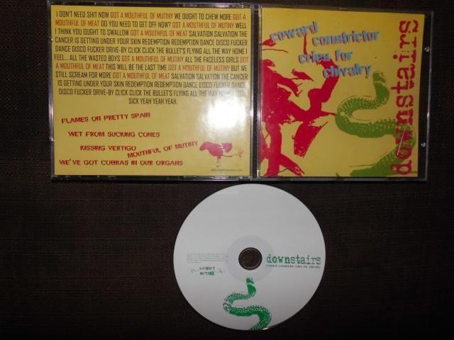 Downstairs‎–Coward Constrictor Cries For Cavalry CD at the drive in