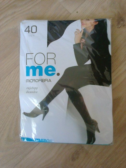 Rajstopy z mikrofibry 40 DEN czarne