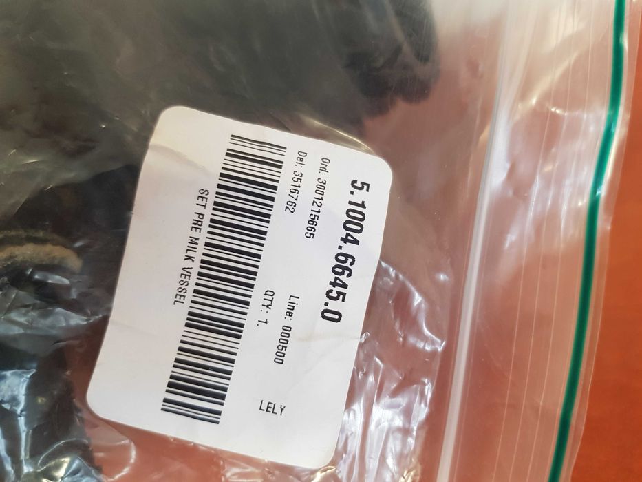 5.1004.6645.0 Set PRE milk vessel LELY