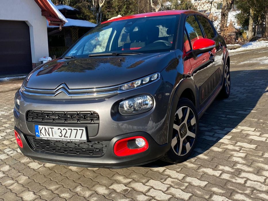 Citroen C3 1.2 benzyna | 2017 | c3 Bezwypadkowy | Salon Polska