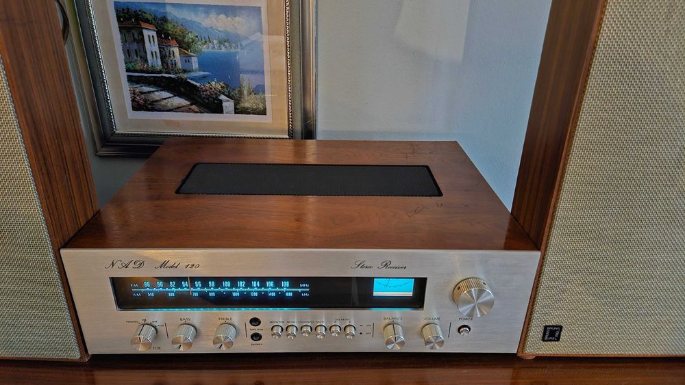 Receiver NAD 120 + IREL BRUNS – Brytyjska dusza z analogową magią