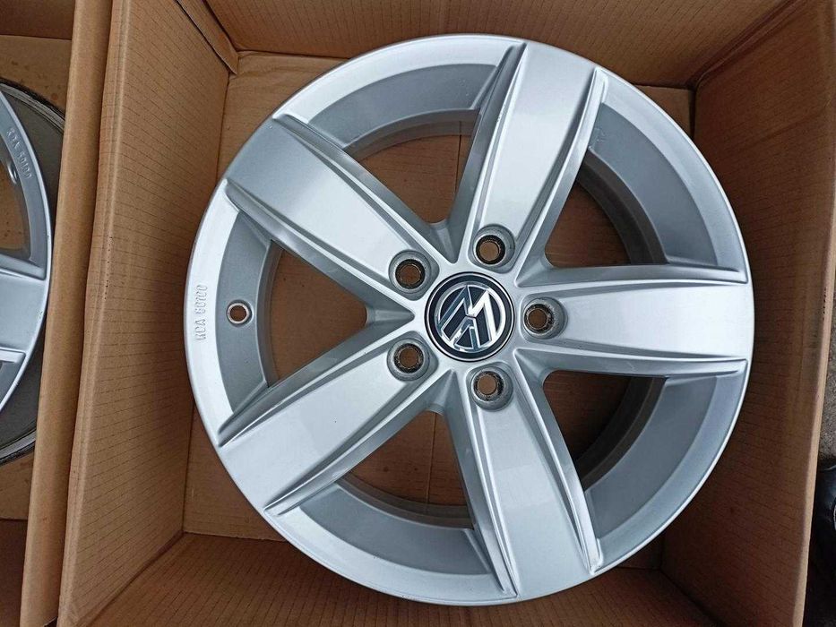 Oryginał felgi 16cali Vw T-Roc Golf Touran Cady CORVARA nr6036