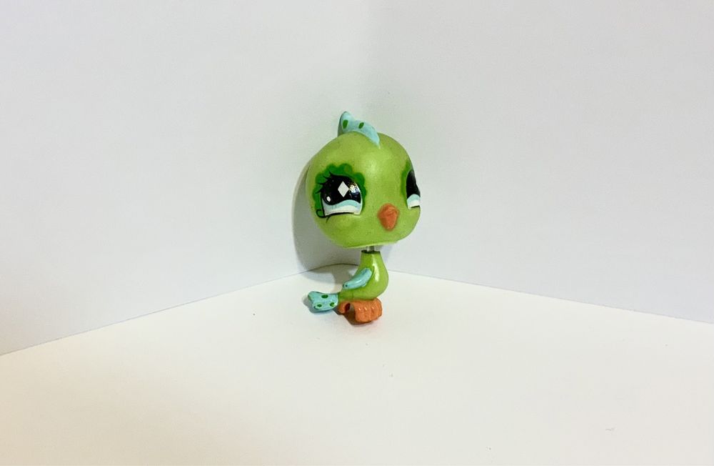 Lps figurka #472 zielony ptak