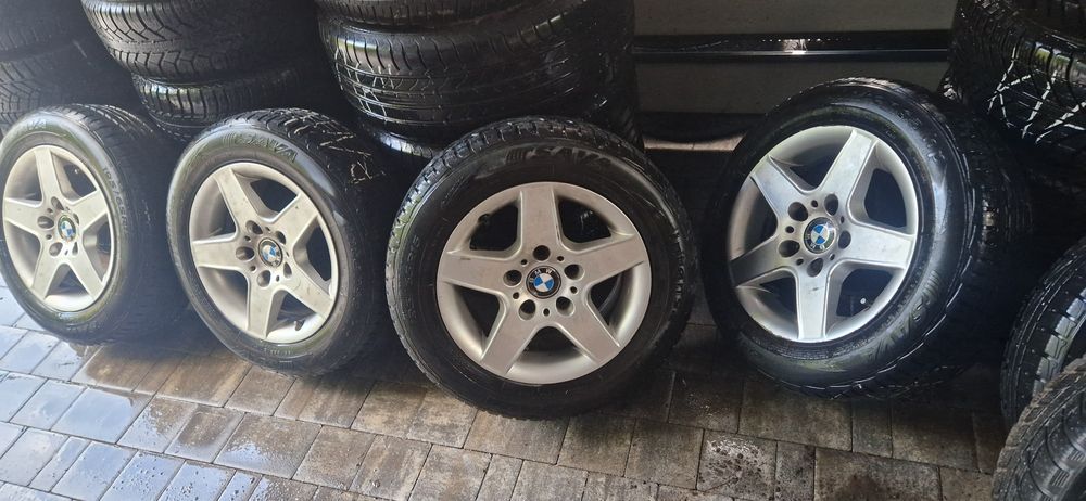 Felgi aluminiowe z oponami BMW 15" 5x120
