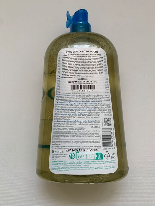 Bioderma Atoderm Óleo de Duche 1L