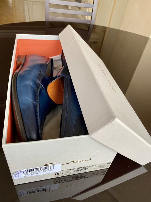 Чоловічі туфлі Santoni