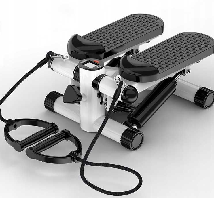 Тренажер степпер с эспандером и Led монитором до 100 кг Польша