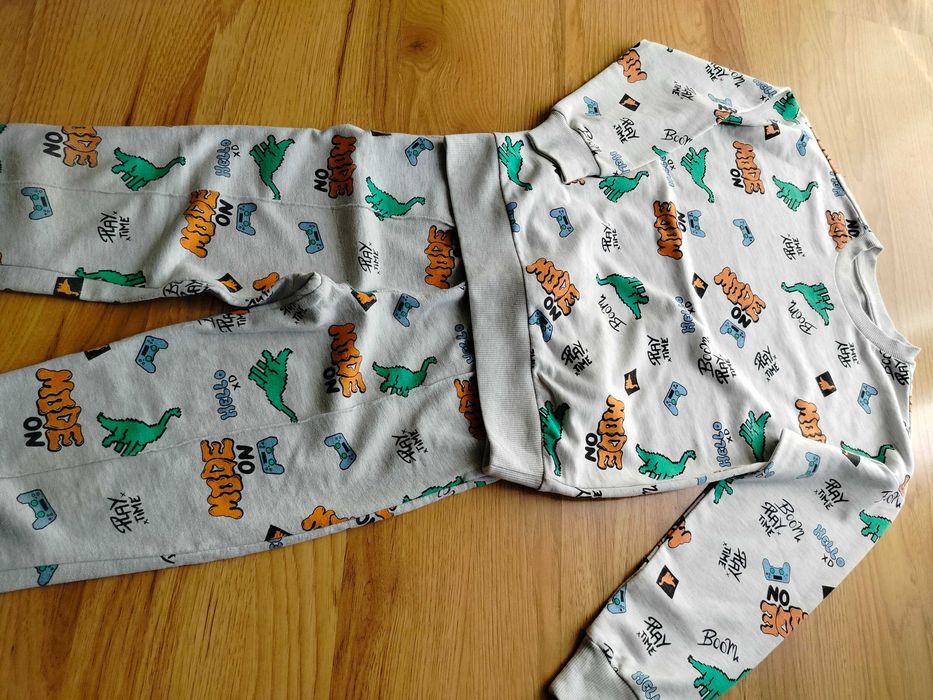 Komplet dresowy chłopięcy bluza + spodnie, rozm. 140
