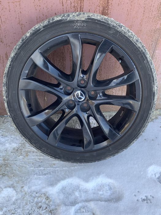 Продам Диски Mazda r19 з резиною Yokohama  225/45r19