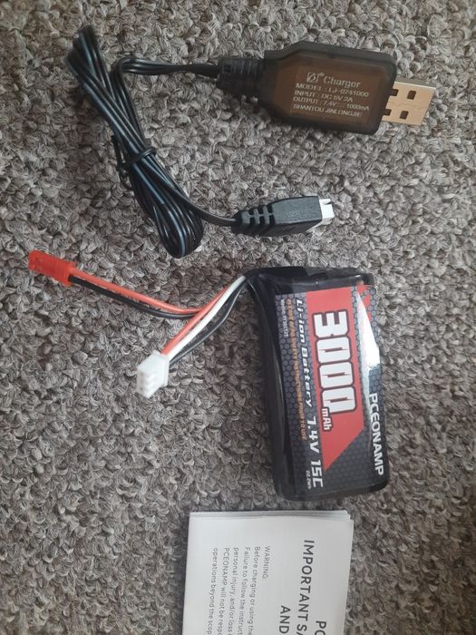 Аккумулятор 7.4v 3000mAh