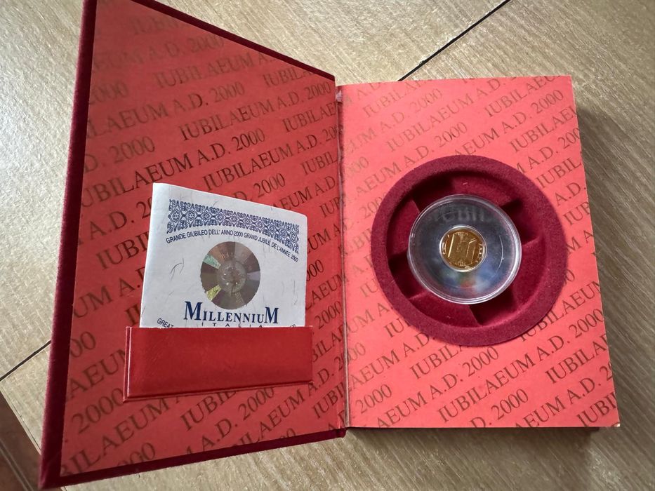 Coleção iubilaeum 2020 em ouro