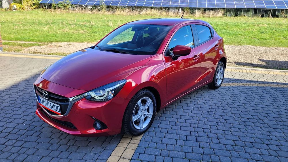 Mazda 2 Mazda 2 1,5 Benzyna, 2016, Tylko 34 tys przebiegu, Świetny stan