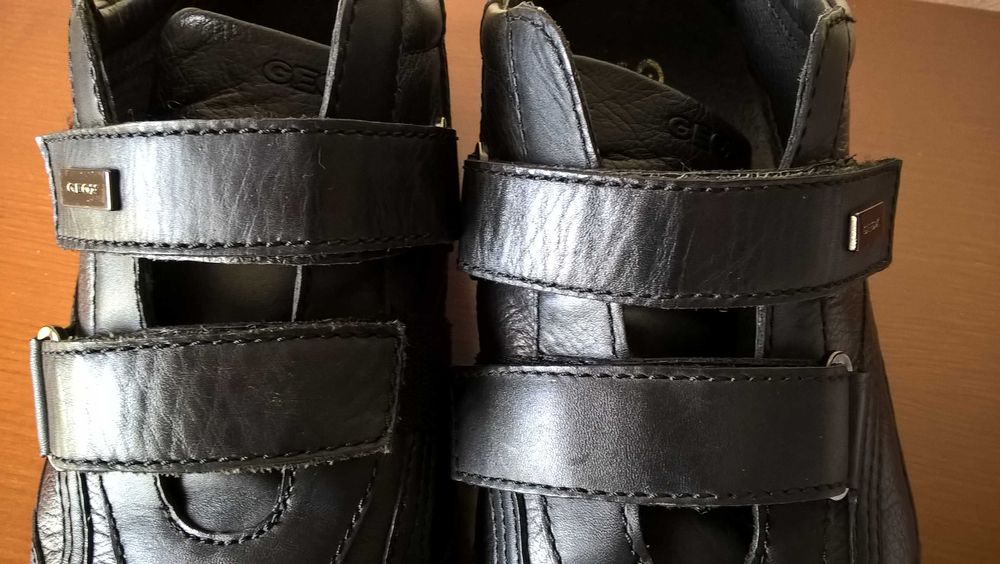 sapatos GEOX U Symbol D em couro (tamanho 43/seminovos)