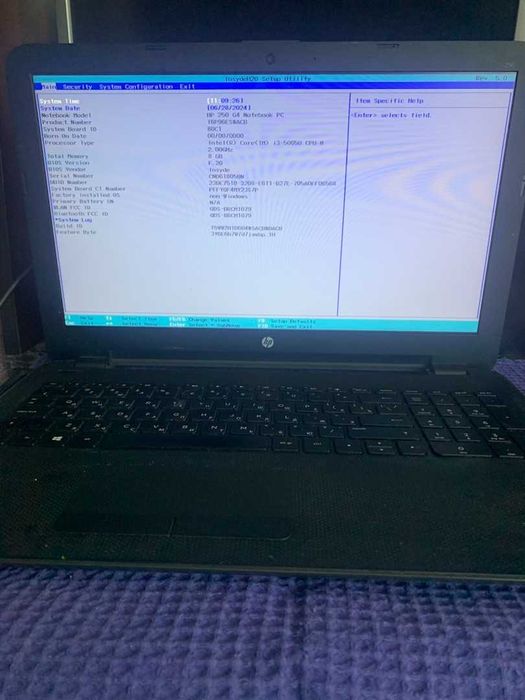 Ноутбуки HP 250 G4 i3/RAM8/HDD250 - 3 шт б/у