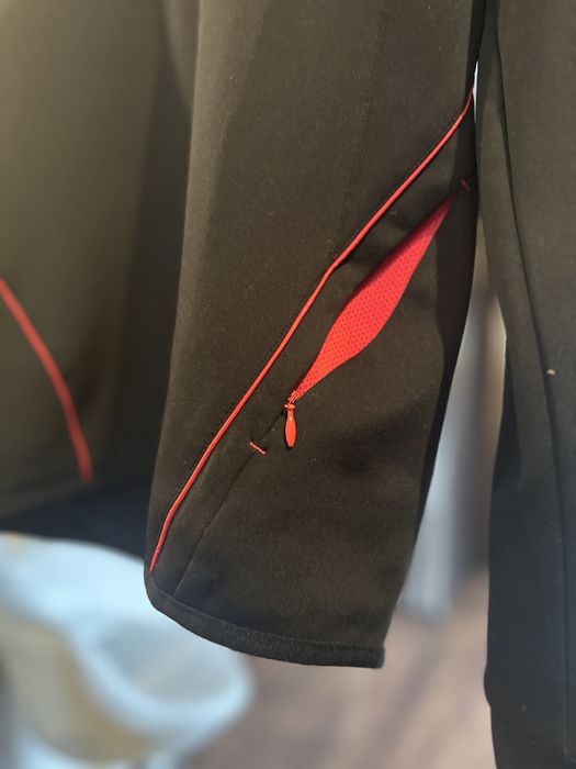 Bluza termiczna termo czarna damska half zip