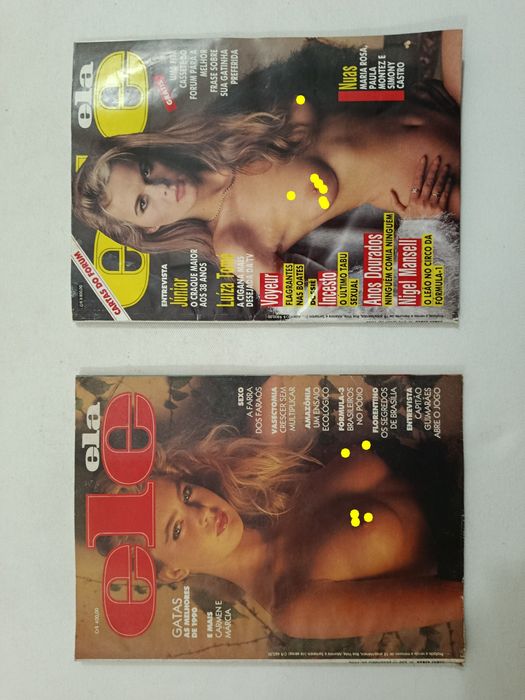 8 revistas ELA ELE (Brasil) eróticas