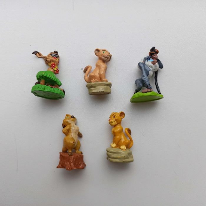 Колобок, Кіт, лисиця і півень, колекції  фігурок ландрін, Кіндер