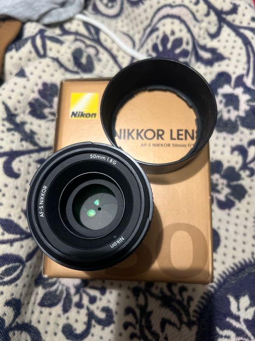 Lente Nikon AF-S 50mm f/1.8 – Excelente estado