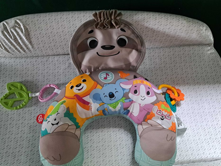 Fisher Price muzyczna poduszka do zabawy i ćwiczeń