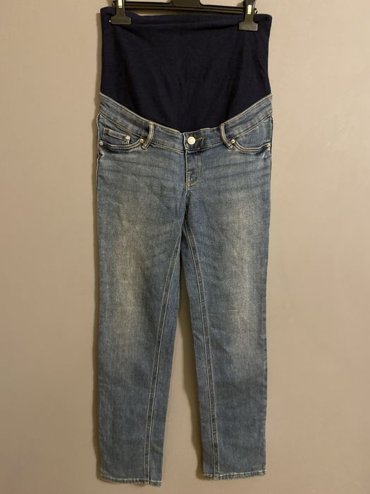 Spodnie ciążowe jeansowe &denim mama XS