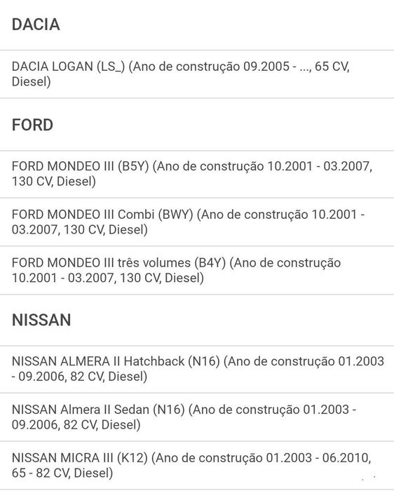 Sensor pressão de combustível (Novo)