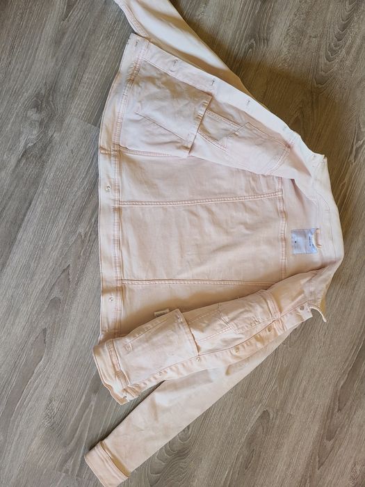 Casaca de ganga rosa bebê M