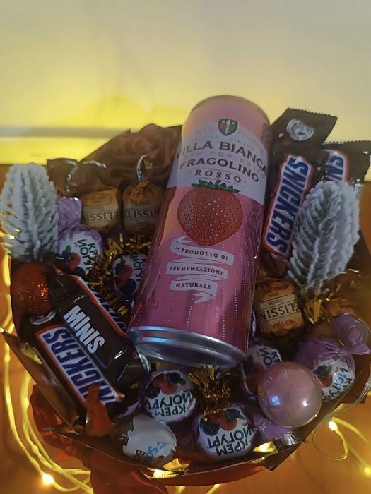 Букет із солодощів. Солодкий букет, Букет ручної роботи.